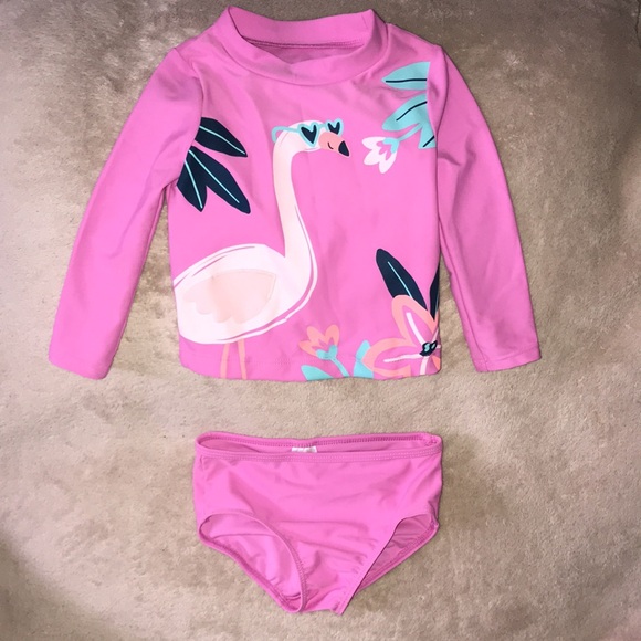 Carter’s 12M swim top and swim bottoms 💕 - Picture 1 of 3